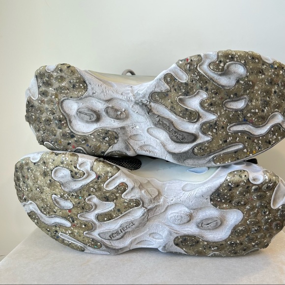 Nike CN1709-001 React Presto Flyknit Multicolor Black Gray Running Shoe - Picture 7 of 8